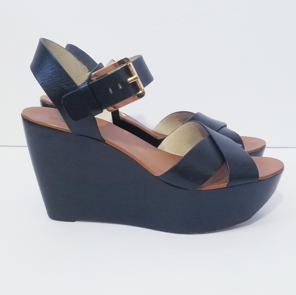 Michael Kors Abbott Platform Sandals Size 8 M